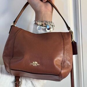 Coach Carmel Leather Shoulder Bag